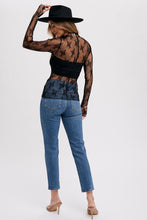 Load image into Gallery viewer, Lacys Floral Mesh Top