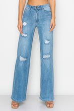 Load image into Gallery viewer, Lover Girl High Waisted Wide Leg Jeans