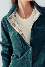 Load image into Gallery viewer, Double The Fun Corduroy Reversible Jacket