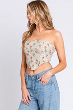 Load image into Gallery viewer, Hopeless Romantic Corset Top