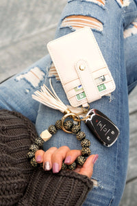Key Ring Bracelet Wallet