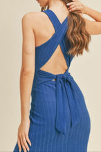 Load image into Gallery viewer, Royal Midi Dress