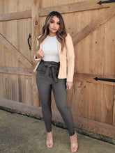 Load image into Gallery viewer, All The Talk Paperbag Pants