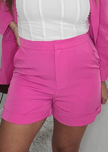 Load image into Gallery viewer, Pink About It Blazer & Short Set