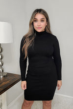 Load image into Gallery viewer, Applying Pressure Mini Sweater Dress
