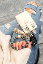 Load image into Gallery viewer, Key Ring Bracelet Wallet