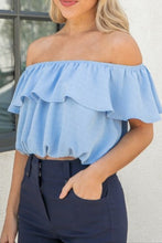 Load image into Gallery viewer, Such a Flirt Off Shoulder Crop Top