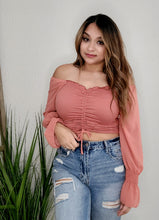 Load image into Gallery viewer, Lose Control Off Shoulder Long Sleeve Top