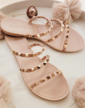 Load image into Gallery viewer, Jelly Studded Sandals