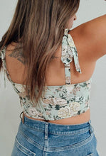 Load image into Gallery viewer, Blooming Sleeveless Crop Top