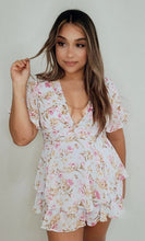 Load image into Gallery viewer, Floras Short Sleeve Romper