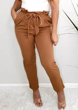 Load image into Gallery viewer, Straight To Business Paperbag Pants